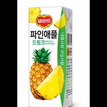 파인애플주스팩 델몬트 190ML x 24개, 단품