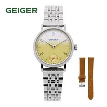 본사AS/정품 가이거 GE1163GYS L 여성 메탈시계(+가죽밴드 1종)