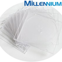 공CD DVD 투명슬림케이스 30장 CD케이스 CD보관함, 단일속성