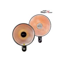 가정용히터 벽걸이히터 16인치 거실온풍기 1012H, 상세 참조