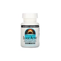 Source Naturals 엘라직 액티브 300 mg 60 정, 1개, 기본