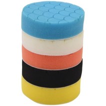 5Pcs Polishing Pads Buffing Sponge Kit For Car Buffer Polisher Sanding Waxing Sealing Glaze, 02 금