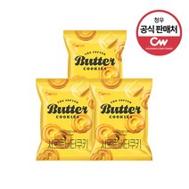 [청우식품] [청우공식] 사르르 버터쿠키 83g X 3개