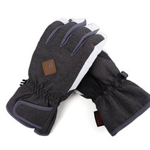 라시엘로 라시엘로 여성 스키장갑 LAL-1910-D.GRAY 방한 방수 보드 장갑, M