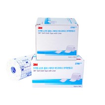 3M 소프트 크로스 테이프 위드라이너 부직반창고 2766 픽싱롤 15cmx10m 1개 + 2762 픽싱롤 5cmx10m 1개 부드러운 천반창고, 1세트