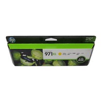 HP 정품잉크 Officejet Pro X476dw 노랑 (No.971XL), 1개