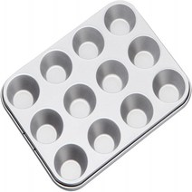 KitchenCraft Non Stick Muffin Tin / Mince Pie Baking Tray 12 Holes 31.5 x 24 cm, 1