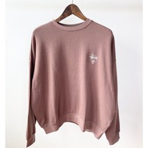 스투시 DALTON 맨투맨 ST125303 브라운 WOMENS