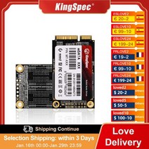 KingSpec mSATA SSD 128gb 256gb 512GB 1 테라바이트 2 HDD 데스크탑 3x5cm 내부 솔리드 스테이트 하드 드라이브 Hp 노트북