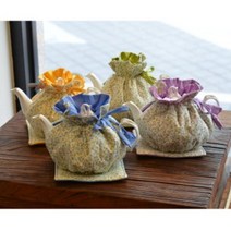 원형티코지 작은꽃, 핑크(분홍), 1개