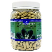 키위내츄럴헬스 뉴질랜드 초록입홍합 초록홍합 그린머슬 500mg 500캡슐, 1개, 기본