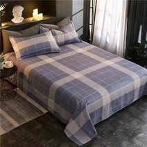 1pc 침대 시트 sabanas cama 학생들의 기숙사 용 싱글 1.8 미터 및 의한 더블, 02 Grid