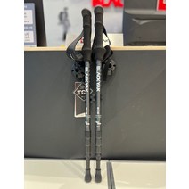 [블랙야크] 기능성경량등산스틱 카본4단SET스틱2BSTX2905, 블랙, 블랙