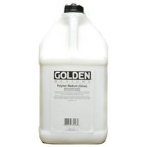골덴 아크릴물감 폴리머 유광 미디엄 3.78L 보조제 / GGG3510