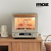 모즈스웨덴 대용량 20리터 스팀 에어 전기 오븐 DMA-2300 에어프라이어, 아이보리