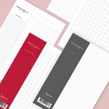 아트박스/글입다 캘리그라피(딥펜/만년필용) 고급지 (Grid/원고지/Blank), 01_Grid 페이퍼 50매