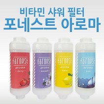 FORNEST 아로마 비타민 샤워 필터 필터 비타민샤워필터 욕실샤워, 사이즈:무향