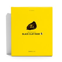 바루랩 블랙 클레이 마스크팩 18g 5매, 단품