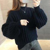 간지난다 bebedi 여성용 쉐어스 긴팔 니트티 스웨터