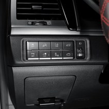 카스타 렉스턴 스포츠 칸 카본 몰딩 크러쉬 패드 커버 실내 튜닝 용품, 우드