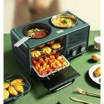 다기능오븐토스터기 제과제빵 오븐 전기오븐 토스트기, 민트