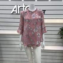 [아르떼] 플라워쉬폰블라우스 DNBCWB770