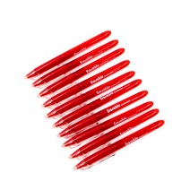 엔조이스티치/ 자수용 지우개 열펜-10개1세트-화이트 블루 레드/ 원단용펜/ 프랑스자수 퀼트 수예용품 대량구매, 레드10개