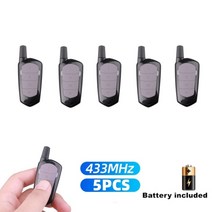 433.92Mhz 레드 라이트 자동 복사 원격 컨트롤러 범용 4 키 복제 가제트 홈 차고 문, 03 5PCS