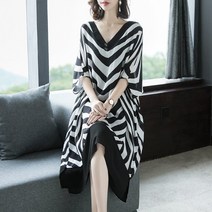 르엠마 포플린 루즈핏 쉬폰 원피스 QA15