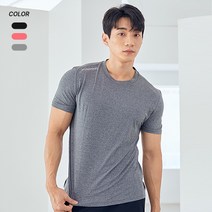 PUMPING 남성 기능성 티셔츠 헬스 등산 운동복 반팔 국내생산