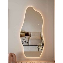 신혼집 led 전신거울 메이크업 조명 벽부착 피팅 거울, 180×60플로어스탠딩벽걸이겸용