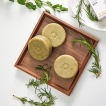 [JAJU/자주] 자주X동구밭 제로바 로즈마리 약산성 고체 지성 쿨링 샴푸바, 화이트, FR