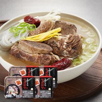 [국제식품] 갈비가 통째로 든 왕갈비탕 1kgx4팩 총 4kg, 4팩, 상세설명참조