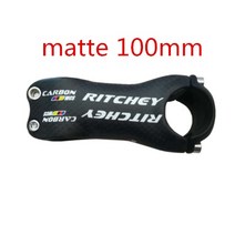 픽시 스템 자전거 탄소 부품 줄기 전체 섬유 도로 산악 3K 직조 70/80/90/100/110/120/1mm, [10] matte 100mm