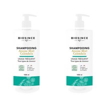 허니 오트 카렌듈라 샴푸 1L 2팩 Bio Since 1975 Miel Avoine Calendula