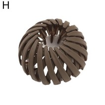 강아지 고양이 애견 장난감 인형 Lazy Birds Nest Hair Pin 공 머리 Bird Tie Hairpin Plate High Ponytail Fixe 184aEA2e4, 08 H