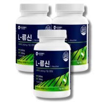 루신 로이신 BCAA 류신 뉴신 단백질 타블렛 3통 알약 근손실 우먼 근육단백질 여성 보충제 leucine 유신 캡슐