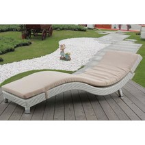 이케아 썬베드 비치 의자 테라스 라탄 야외 수영장, C