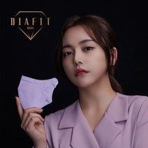 다이아핏 베이직 KF94 예쁜핏 2D새부리형 8컬러 보건용마스크 대형/중형/소형 개별포장, 중형(청소년~여성), 라이트 그레이, 25매