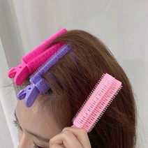 [모비딕컴퍼니] 머리구르프 집게형헤어롤 뿌리볼륨 헤어찍찍이 셀프뿌리펌 왕구르프 phiao, 잇★ 뿌리 볼륨 집게 앞머리 헤어구르프 정수리 볼륨웨이, 잇★ 퍼플(a)