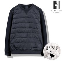 해리슨옴므(HARRISON HOMME) W 1040 오리털 경량 패딩 맨투맨 DNCC1083P067521576