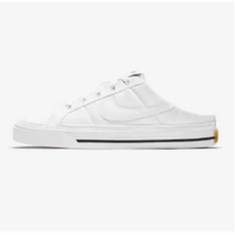 (국내매장판) 나이키 여성 코트 레거시 화이트 뮬 운동화