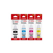[캐논]GI-990 정품잉크 Pixma G3900 G1900 G2900 G4900 G4902 G1910 G2910 G2915 G3910 G3915 G4910 G4911 990잉크, GI-990 파랑/정품