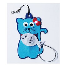 펠트 사이언스 led 고양이 가방걸이 만들기