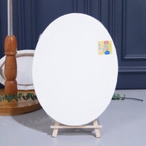 키득키득 캔버스천액자 타원[39.5cm]