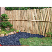 화단경계석 대나무 울타리 펜스 헨스 장대 파티션, 밝은 노란색 높이 1.2m x 길이 2m