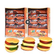 유피 빅버거젤리(18개입) x 2통(+맛보기 밀크츄2개), 세트