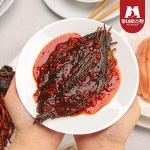 [마녀바스켓]밥도둑 양념깻잎 1kg, 단품