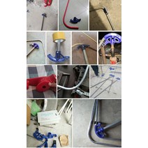 파이프 벤딩기 수동 파이프 벤더/튜브 벤딩 머신 온실 다기능 벤더 아연 도금 철 강관, 06 C Model 25mm