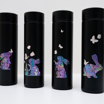 외국인선물 토끼자개텀블러 한국전통공예 나전칠기, 없음, 동행